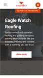 Mobile Screenshot of eaglewatchroofing.com